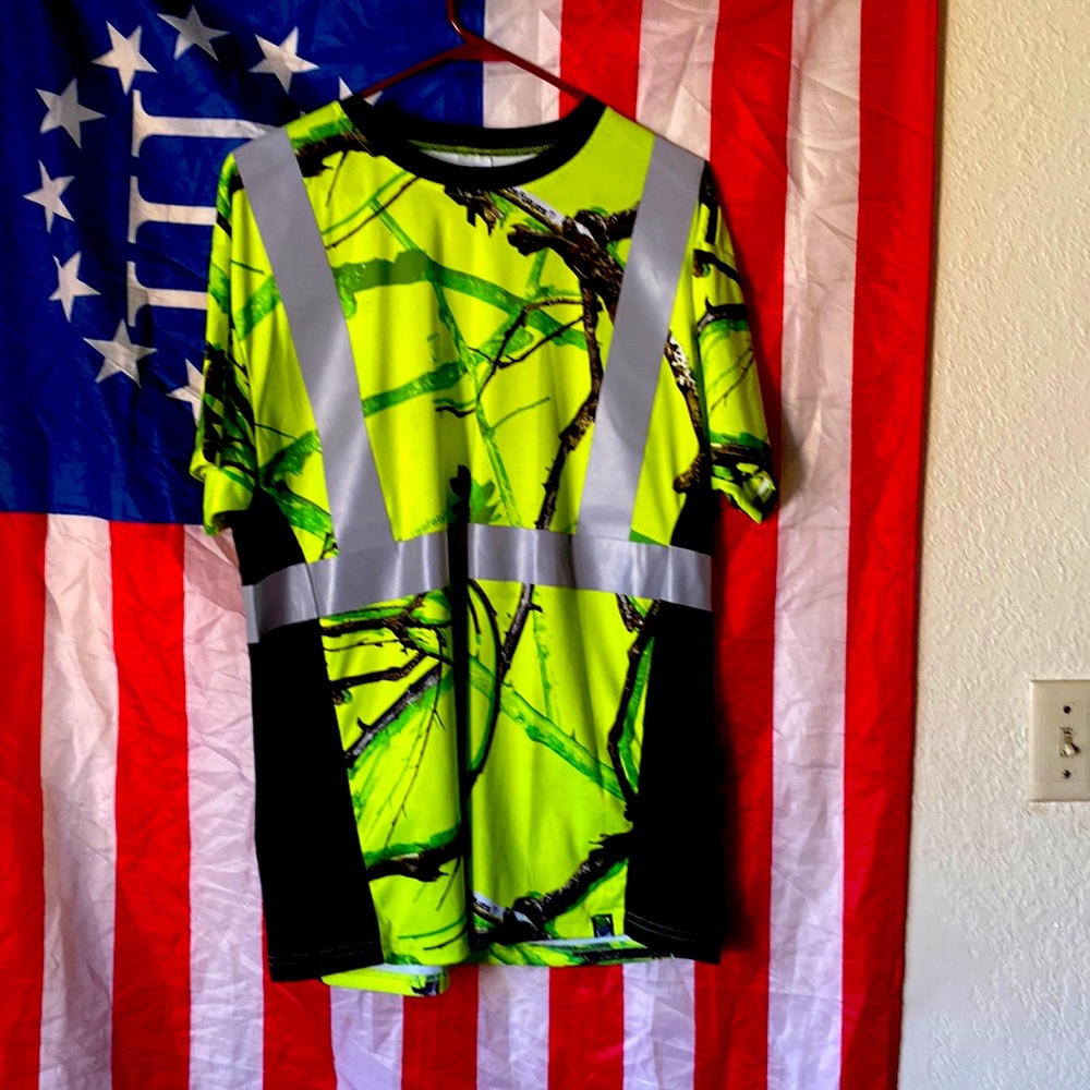 Men’s reflective work shirt
